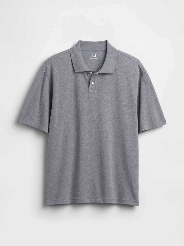 Image number 5 showing, Relaxed Pique Polo