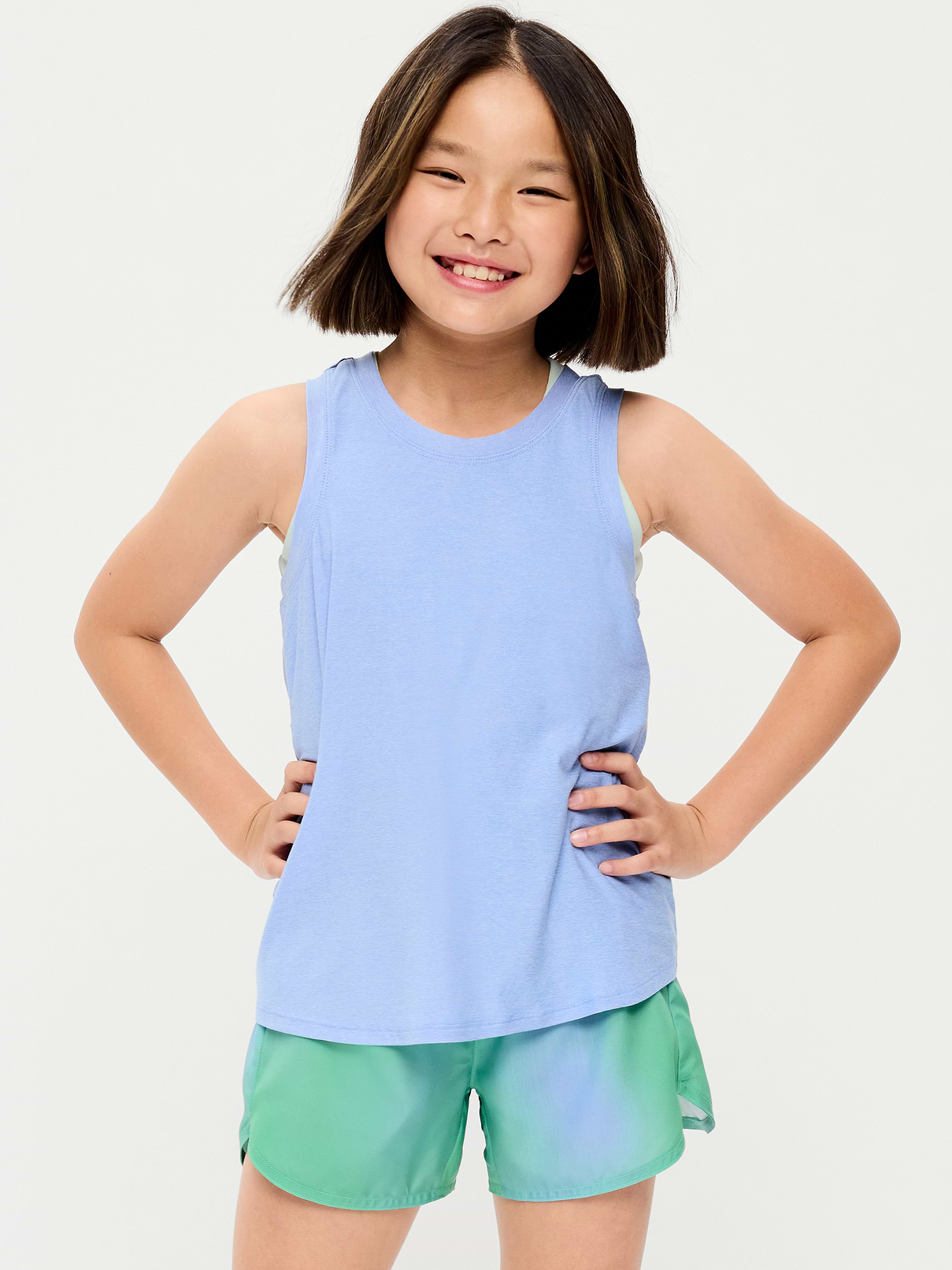 Image 1 of 4, scoop neck, racerback, sleeveless, Product #879489