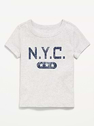 Image number 1 showing, Fitted Short-Sleeve T-Shirt for Girls