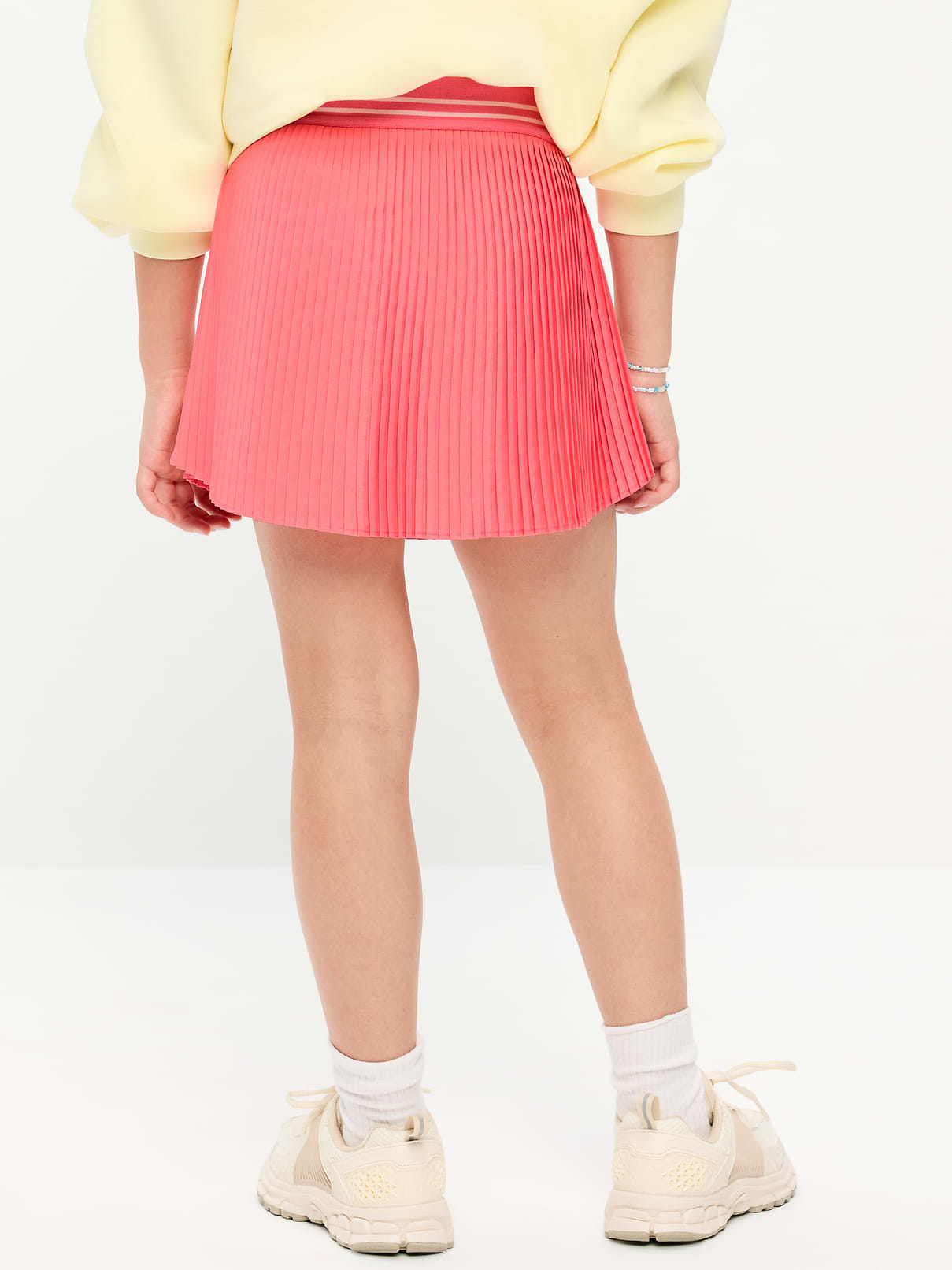 Image number 2 showing, High-Waisted Micro-Pleated Skort for Girls
