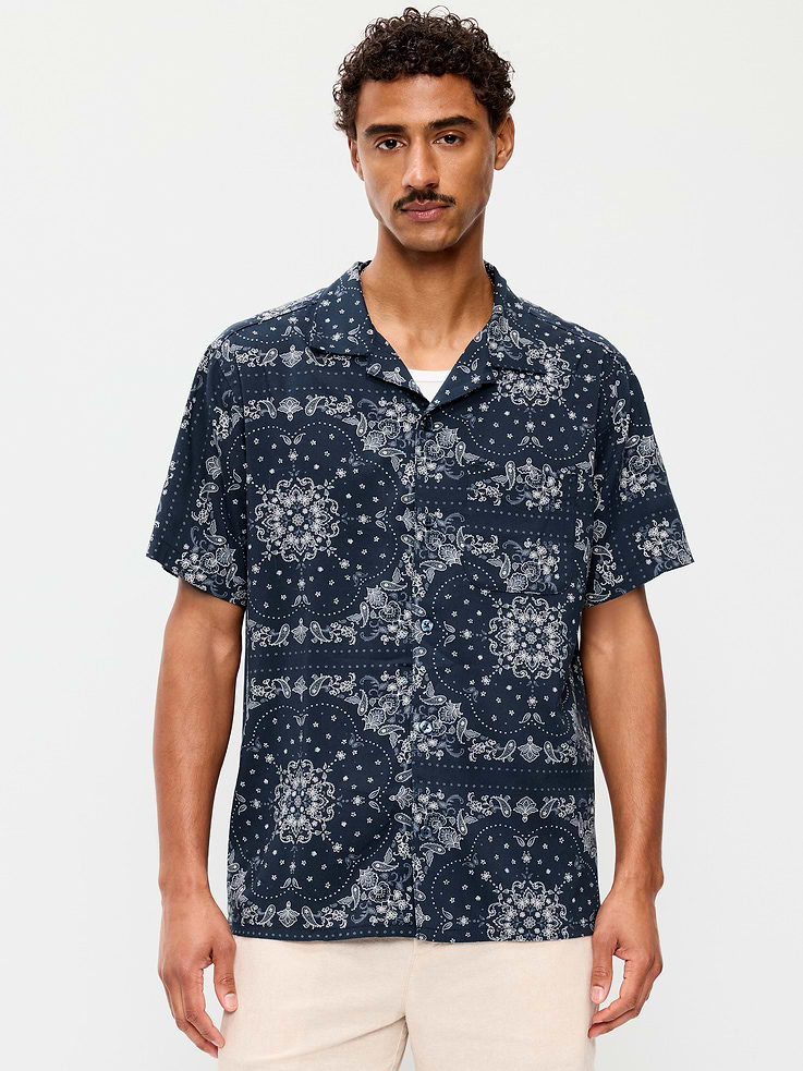 Image number 1 showing, Short-Sleeve Camp Shirt