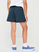 Image number 2 showing, High-Waisted StretchTech Performance Shorts for Girls