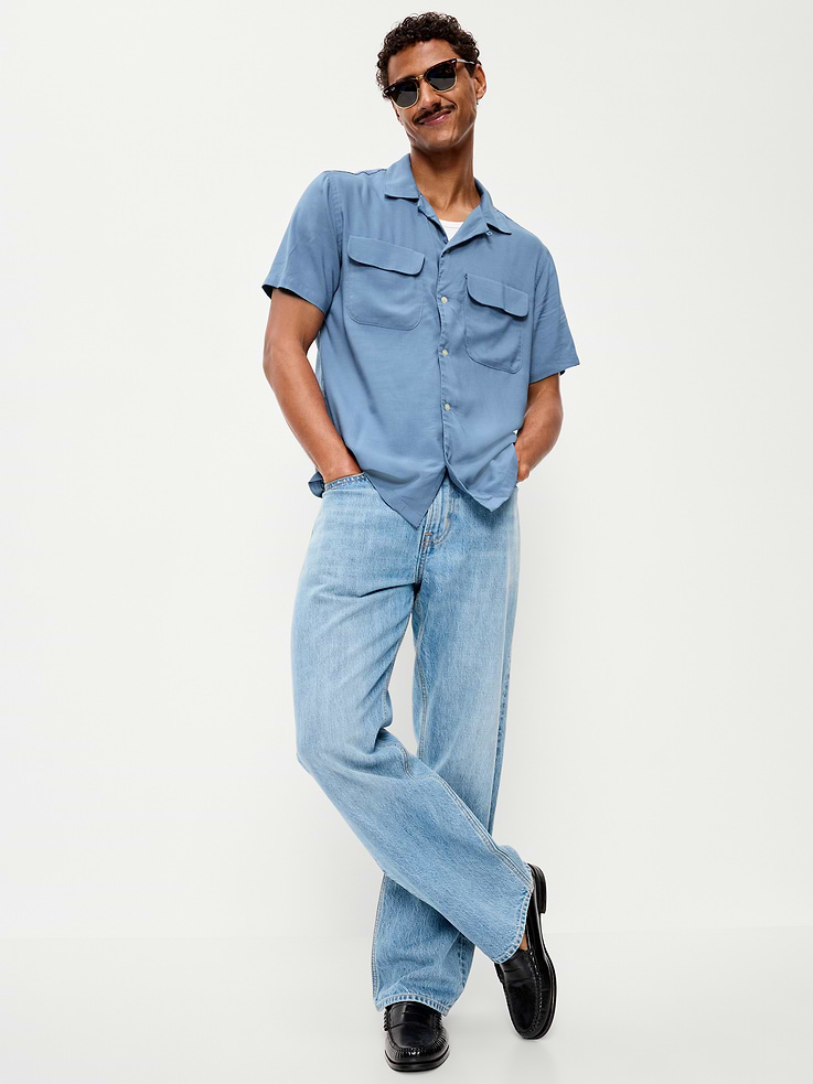 Image number 3 showing, Short-Sleeve Camp Shirt