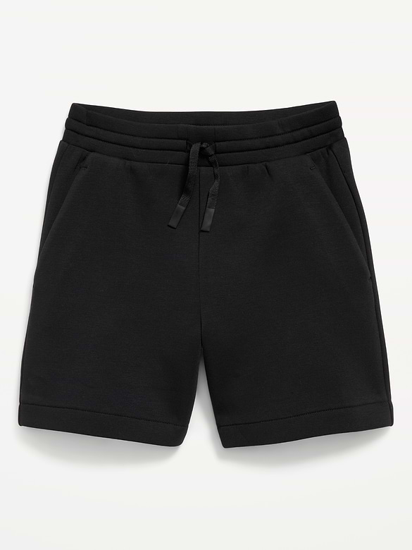 Short coupe généreuse en molleton raffiné pour garçon