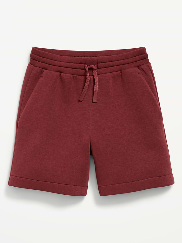 Short coupe généreuse en molleton raffiné pour garçon