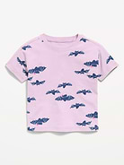 Image number 1 showing, Printed Short-Sleeve T-Shirt for Toddler Girls