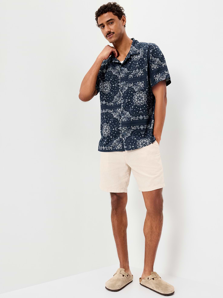 Image number 3 showing, Short-Sleeve Camp Shirt