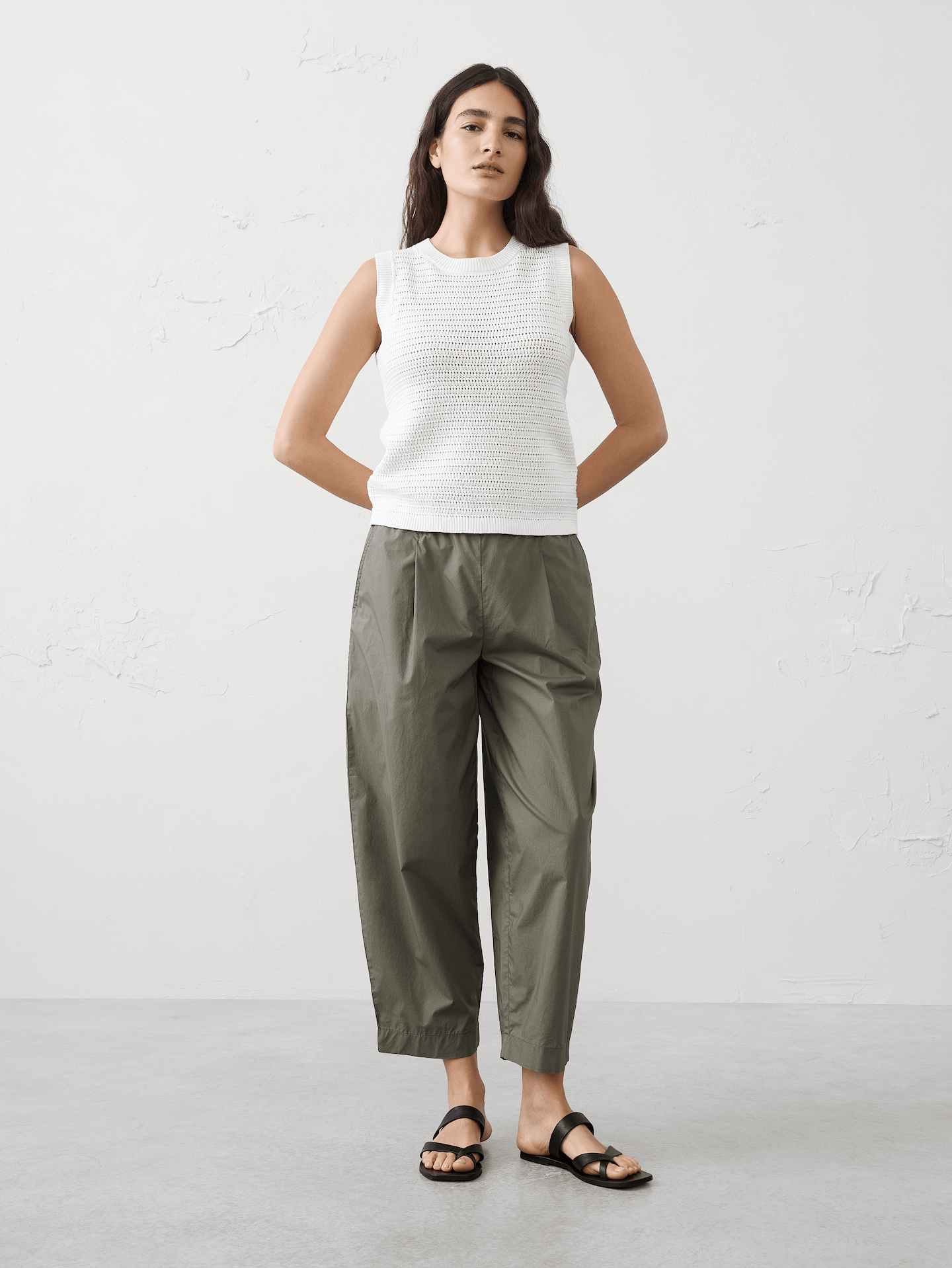 Image number 1 showing, Textured Sweater Shell
