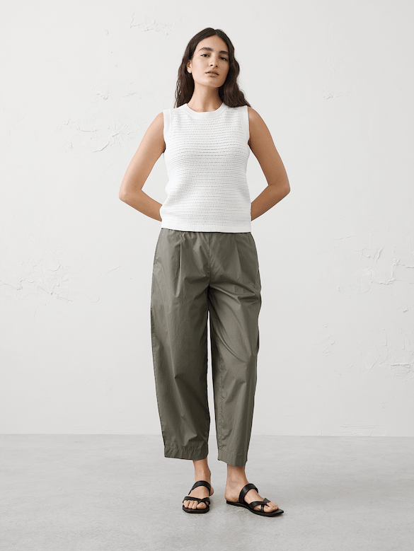 Textured Sweater Shell