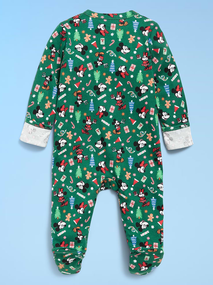 Image number 2 showing, Old Navy x Disney 2-Way-Zip Sleep & Play Footed One-Piece for Baby