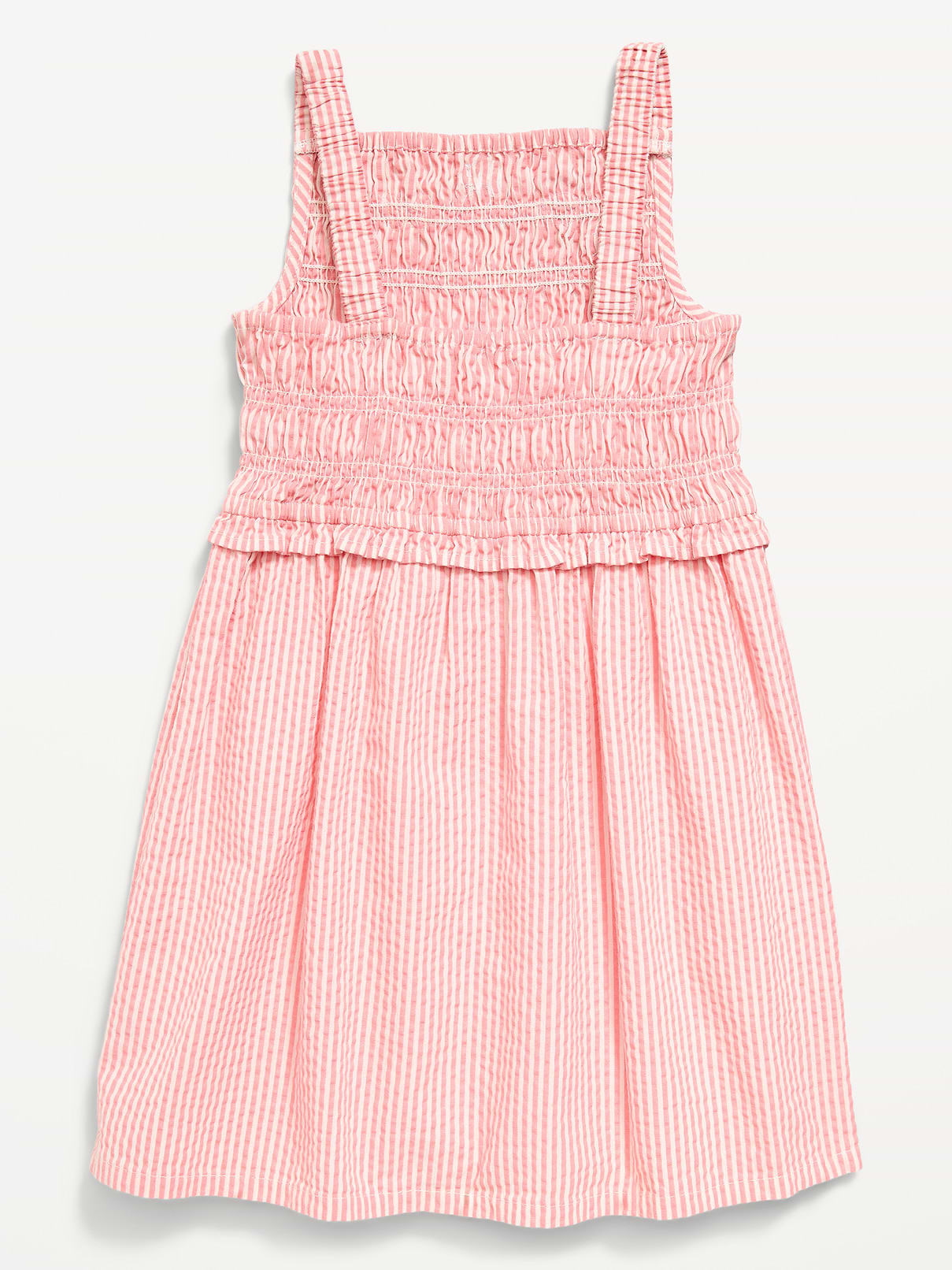 Image number 3 showing, Sleeveless Smocked Textured Dress for Toddler Girls