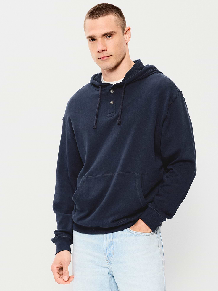 Image number 1 showing, French Terry Pullover Hoodie