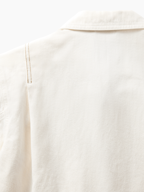 Gap × Victoria Beckham Denim Zip Shirt