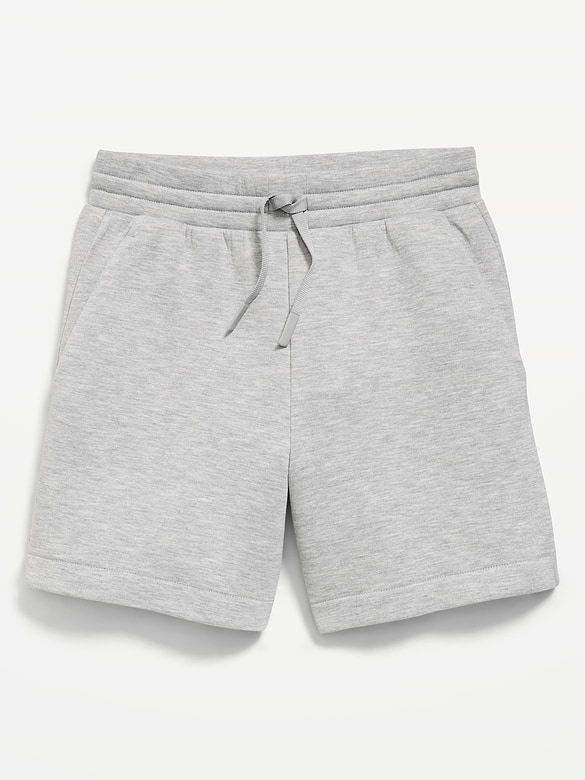 Short coupe généreuse en molleton raffiné pour garçon