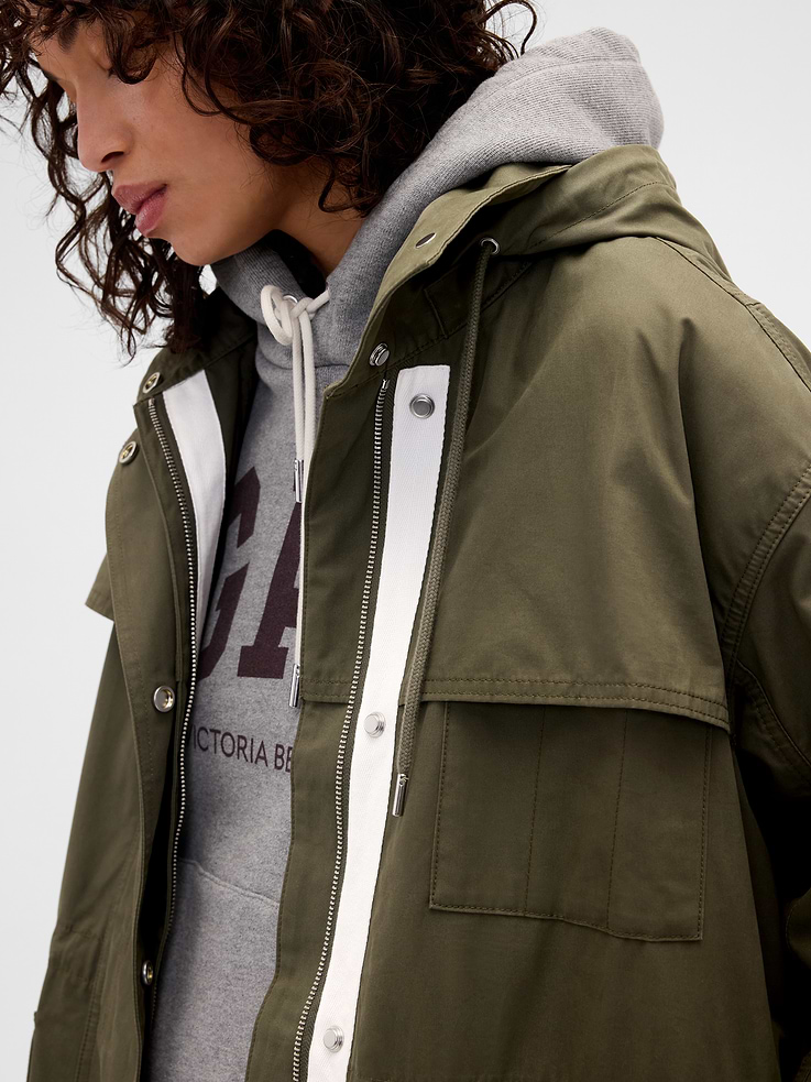 Image number 5 showing, Gap × Victoria Beckham Parka Jacket