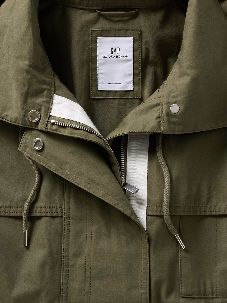 Image number 6 showing, Gap × Victoria Beckham Parka Jacket
