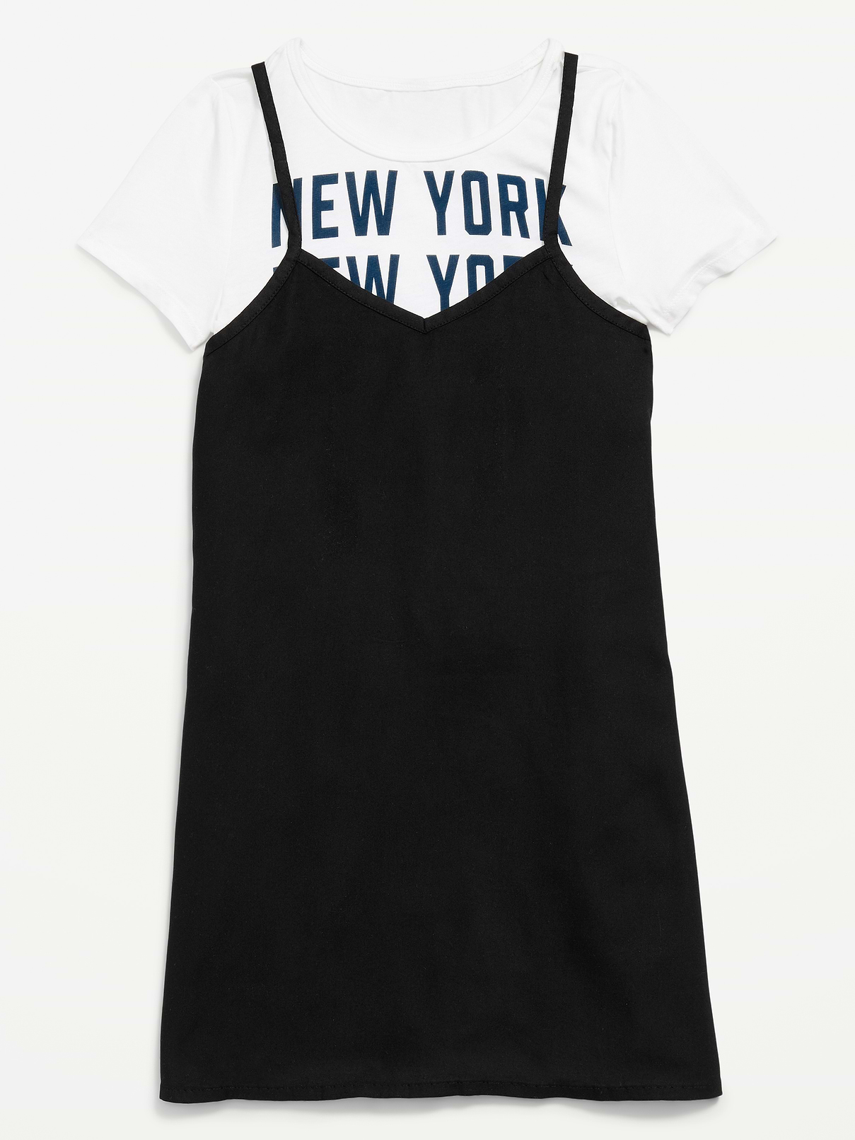 Image number 3 showing, Short-Sleeve Graphic T-Shirt and Dress Set for Girls