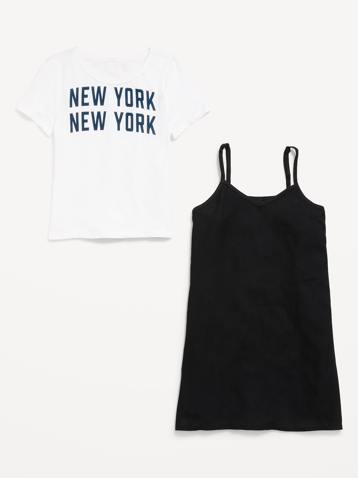 Image number 4 showing, Short-Sleeve Graphic T-Shirt and Dress Set for Girls