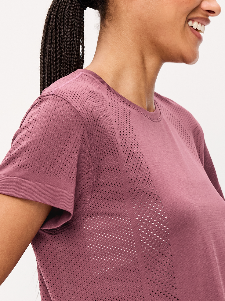 Image 4 of 9, Fluid Seamless Loose T-Shirt