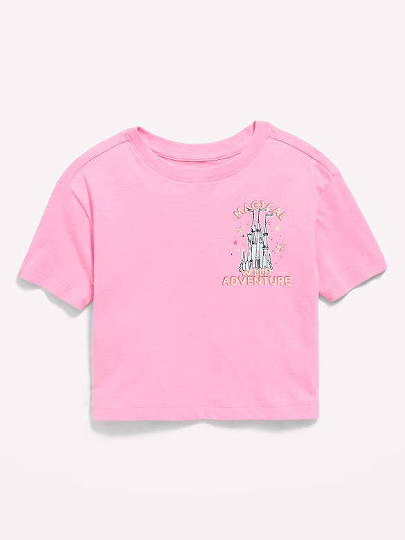 Disney© Princess Oversized Boxy Graphic T-Shirt for Toddler Girls