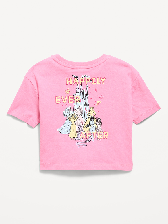 Disney© Princess Oversized Boxy Graphic T-Shirt for Toddler Girls