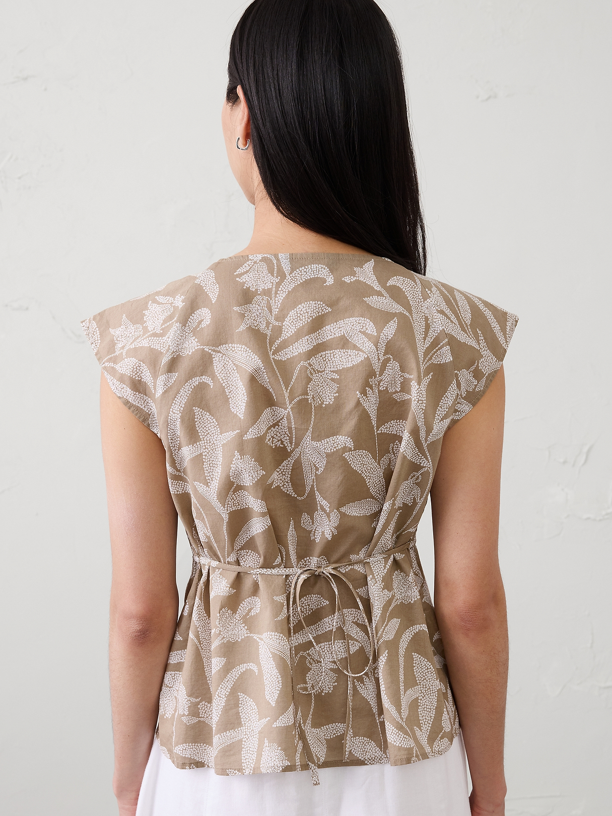 Pintuck Empire Top | Banana Republic Factory