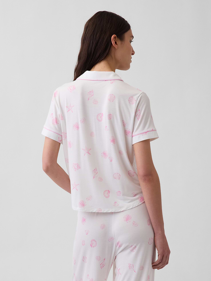 Image number 3 showing, SoftMade Modal PJ Top