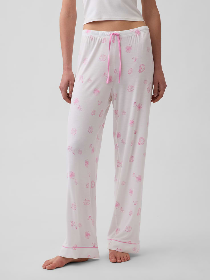 Image number 2 showing, SoftMade Modal PJ Pants
