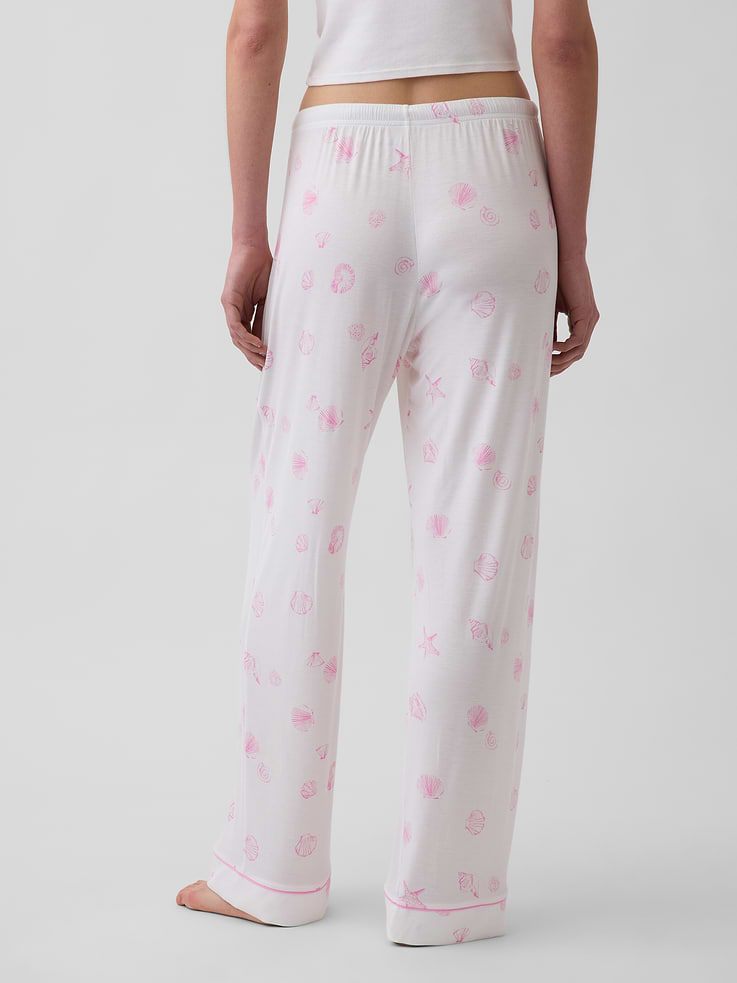 Image number 4 showing, SoftMade Modal PJ Pants