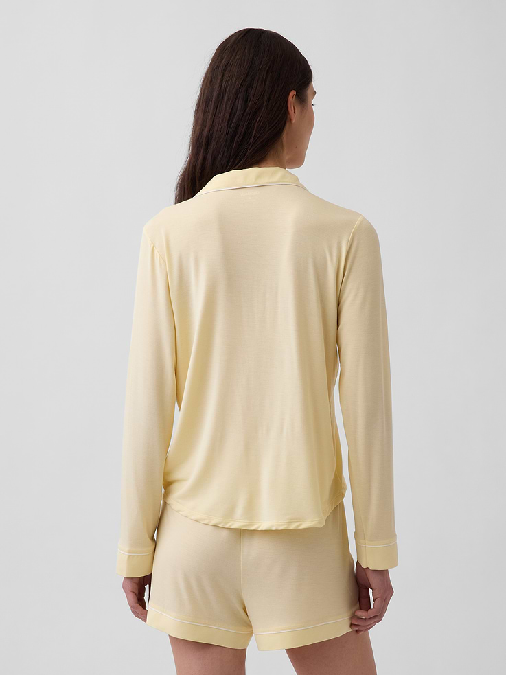 Image number 3 showing, SoftMade Modal PJ Top