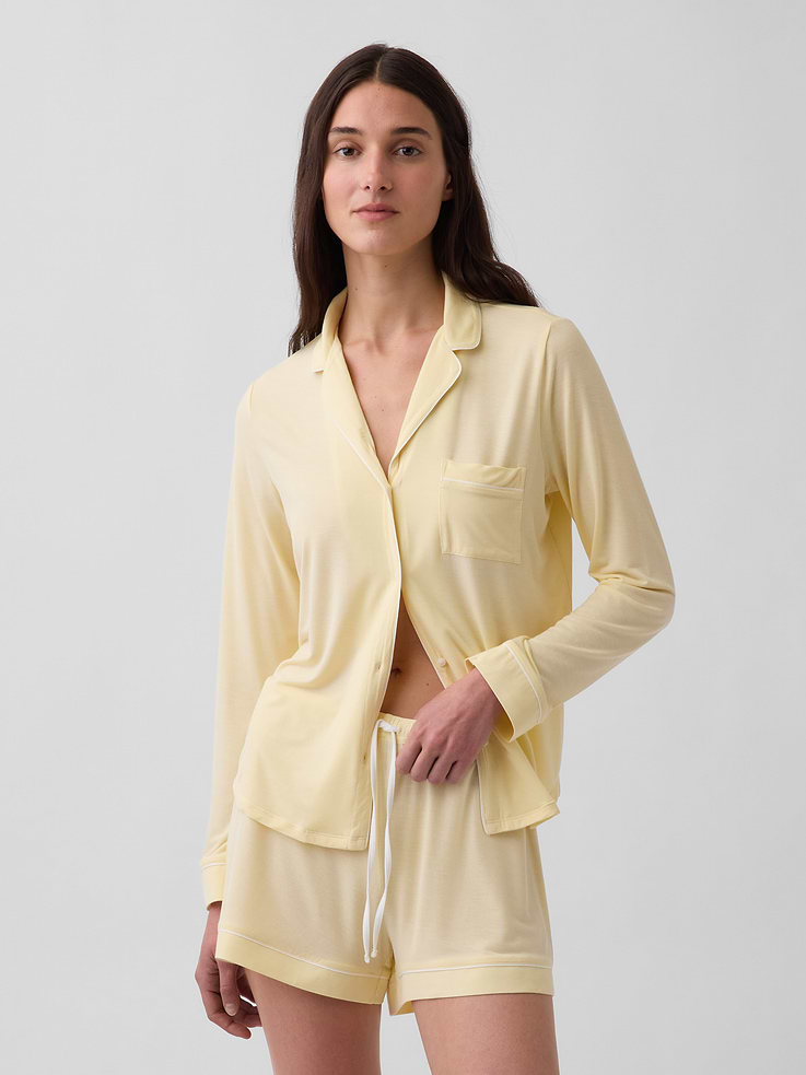 Image number 1 showing, SoftMade Modal PJ Top