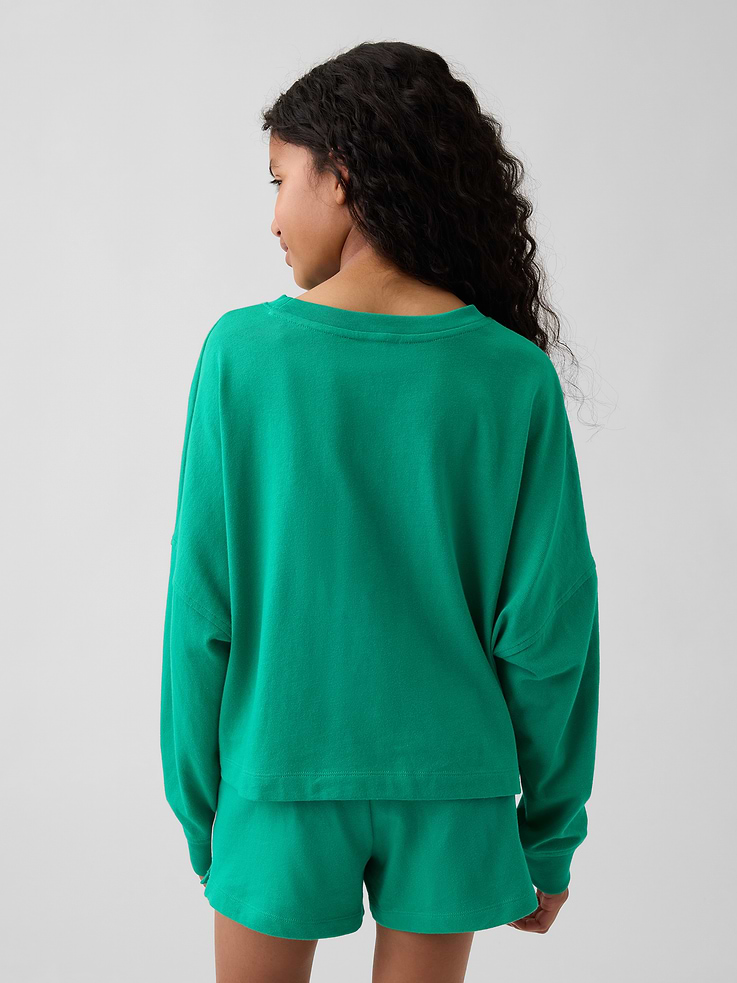 Image number 3 showing, Kids Heavyweight Oversized Seam T-Shirt