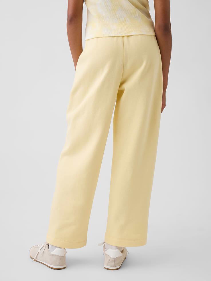 Image number 4 showing, Kids VintageSoft Relaxed Lace-Trim Barrel Joggers