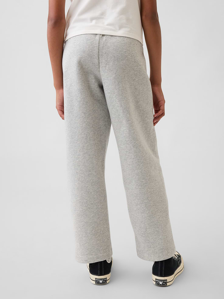 Image number 4 showing, Kids VintageSoft Relaxed Lace-Trim Barrel Joggers