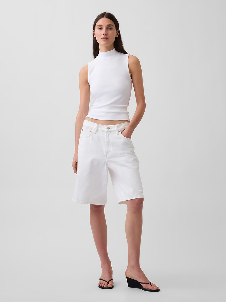 Image number 2 showing, Modern Mockneck Tank Top
