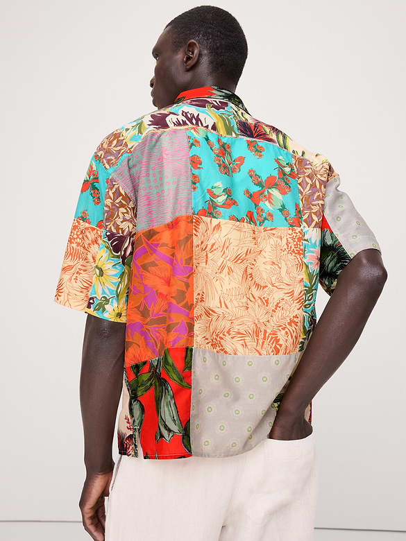 Relaxed-Fit Summerweight Cotton Resort Shirt