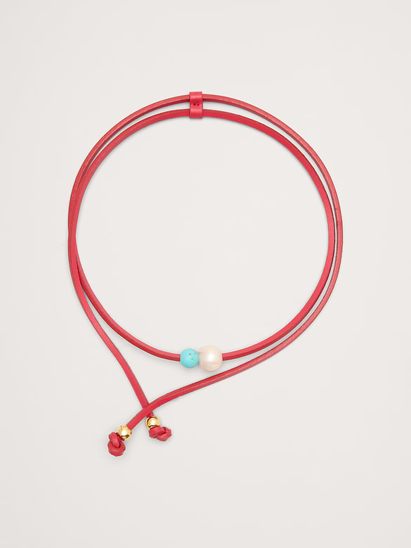 Stone Beaded Necklace