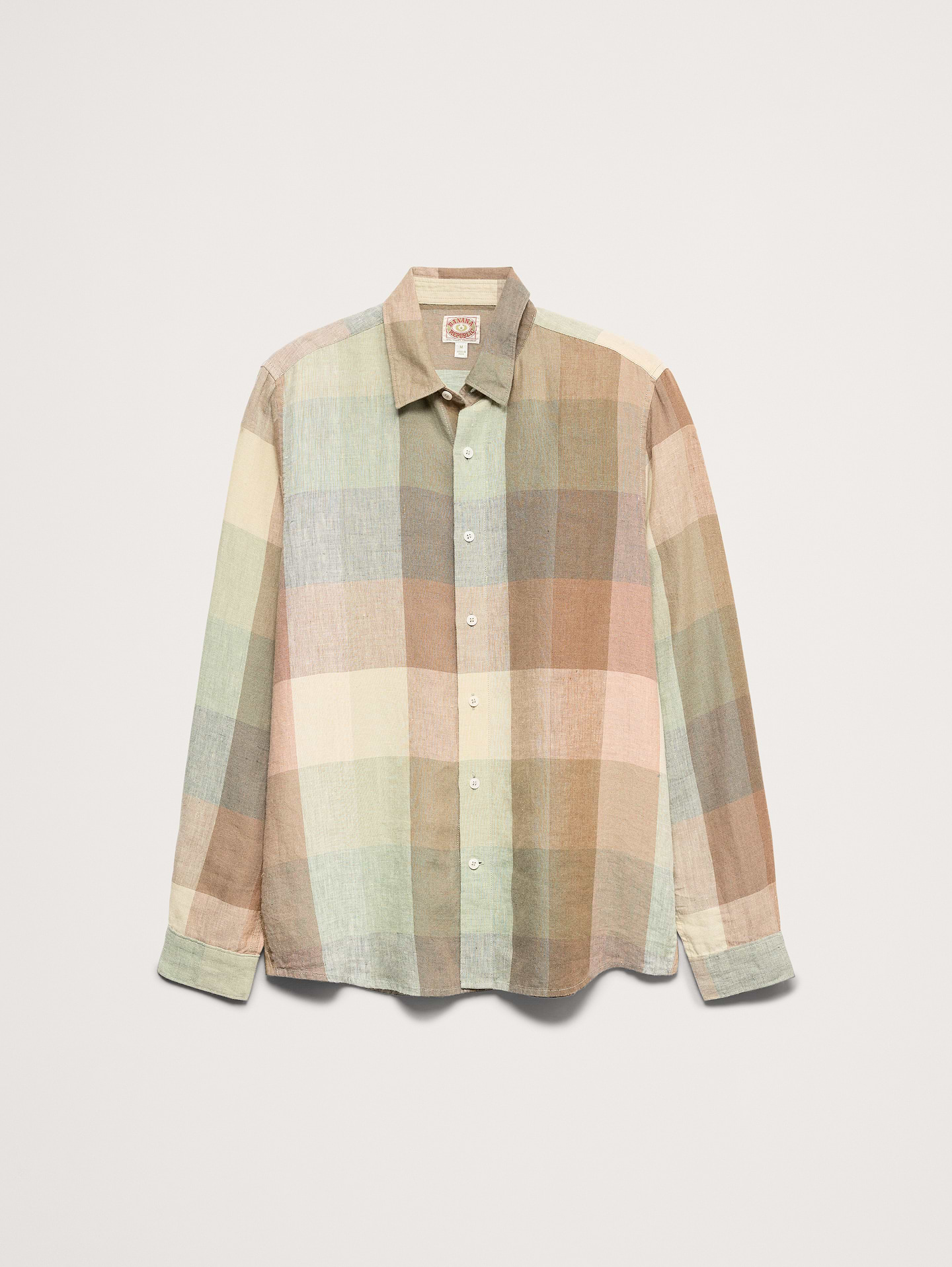 Image number 5 showing, Archive Reissue Standard-Fit Plaid Linen Shirt