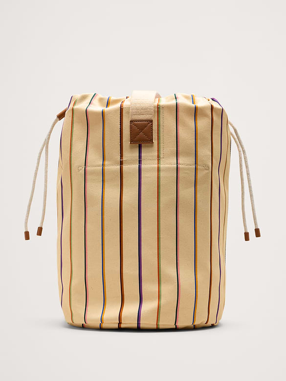 Cotton Canvas Crossbody Bag