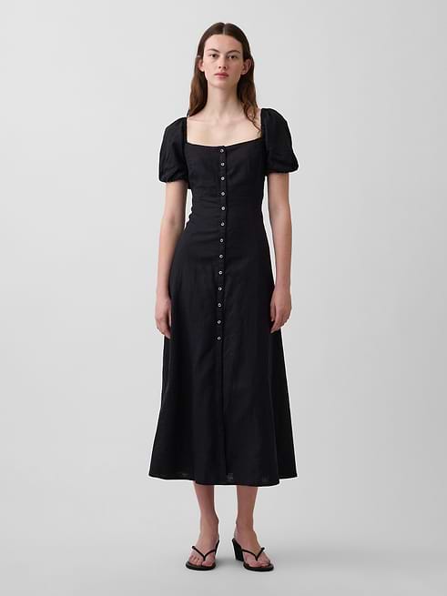plaid maxi dress long sleeve Eleanor S Size:US size 8 Birthday Looks dress to impress boss Alternating bands create an