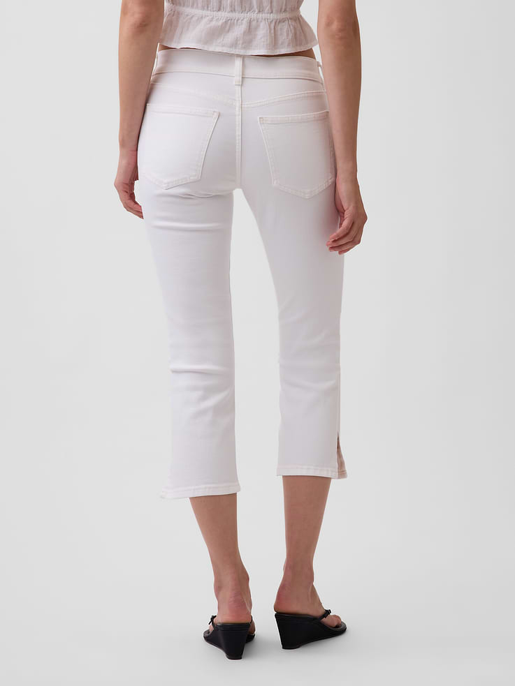 Image number 4 showing, Low Rise Capri Jeans