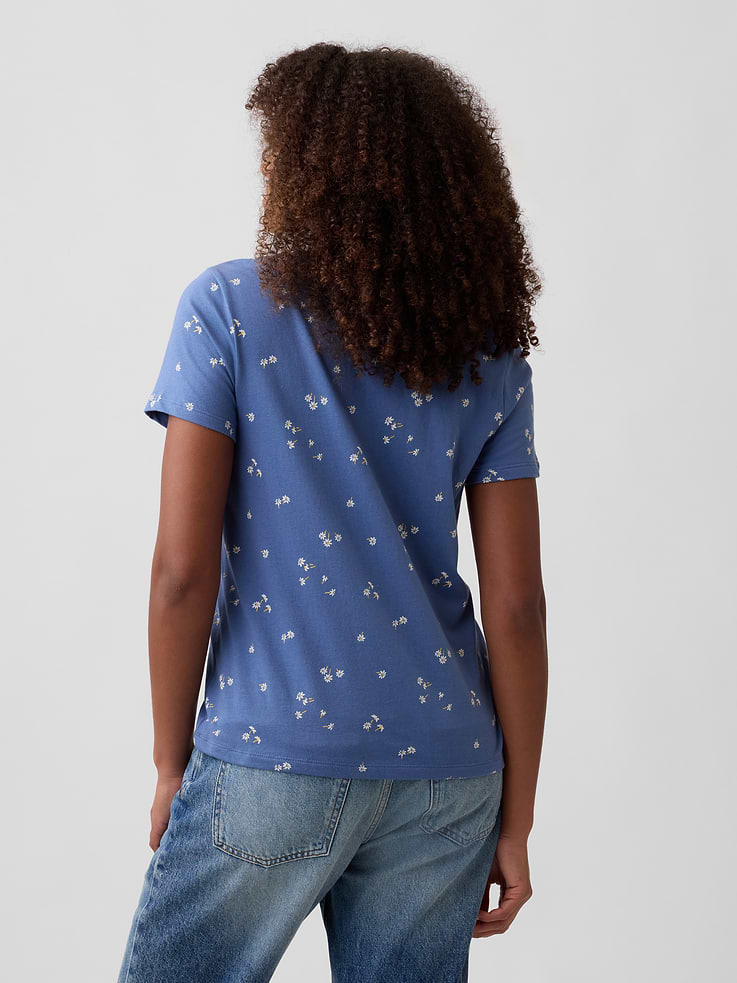 Image number 2 showing, Favorite Print V-Neck T-Shirt