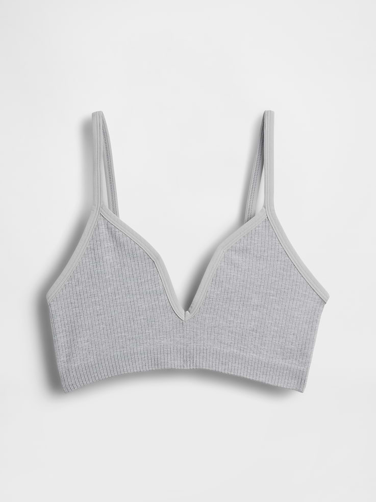 Image number 5 showing, Seamless Rib Triangle Bralette