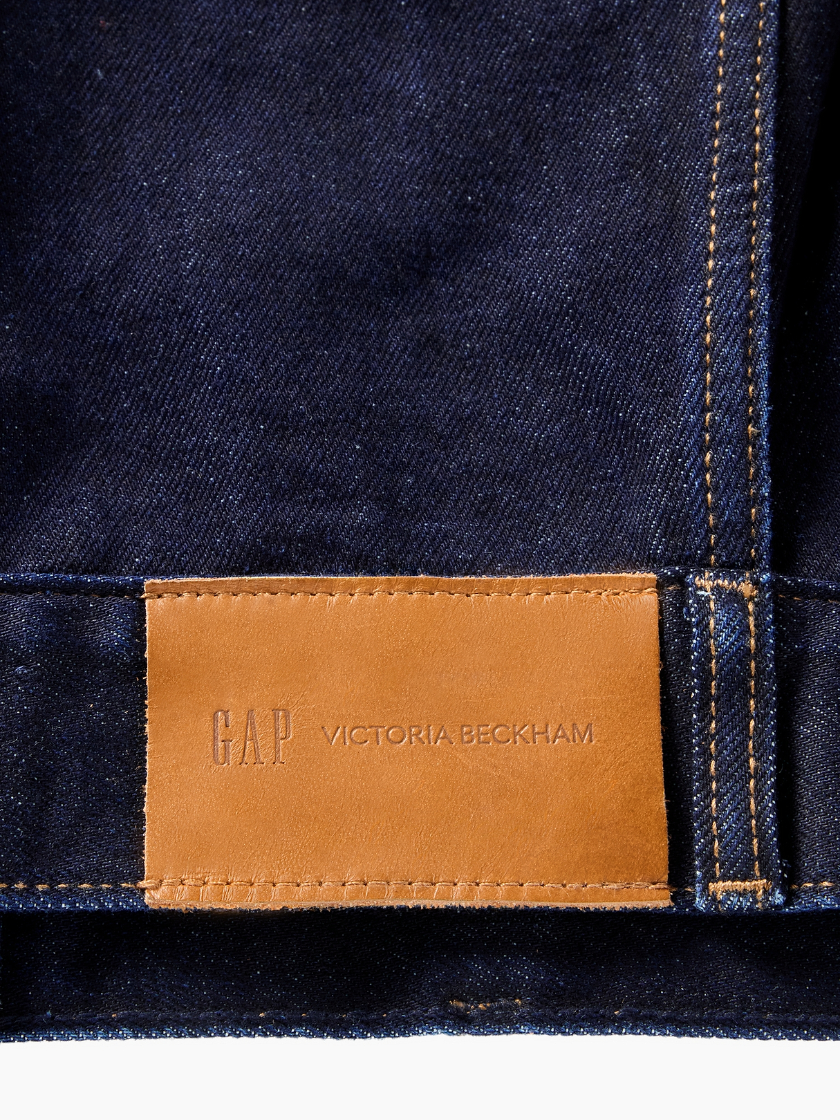Gap × Victoria Beckham Relaxed Crop Denim Jacket | Gap