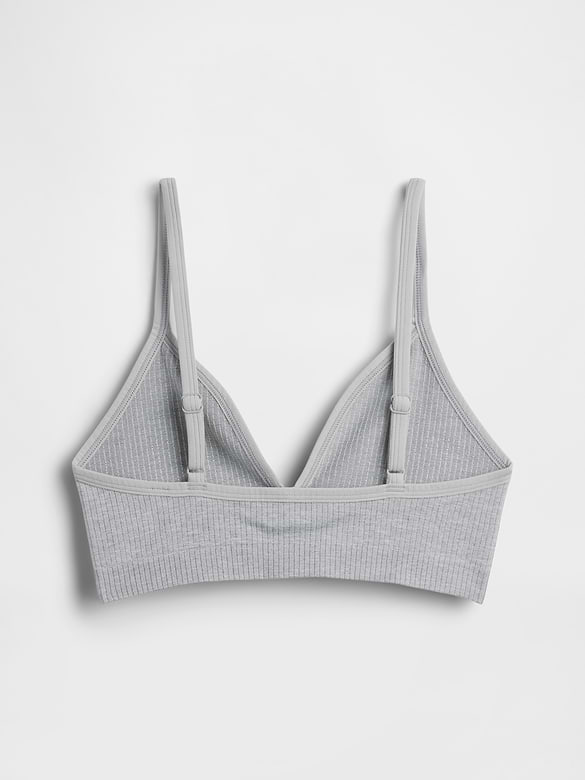 Seamless Rib Triangle Bralette