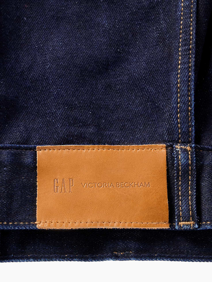 Image number 4 showing, Gap × Victoria Beckham Relaxed Crop Denim Jacket