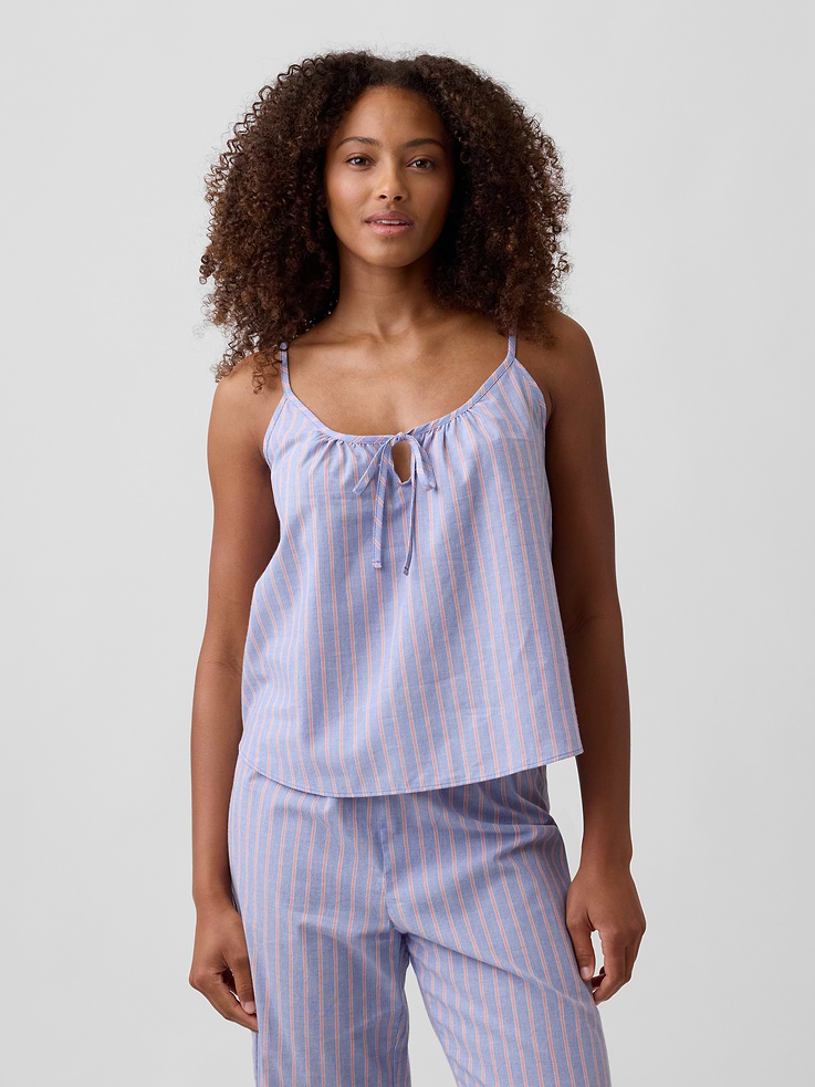 Image number 1 showing, Poplin PJ Cami