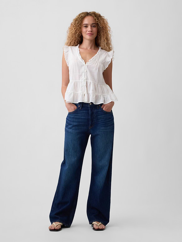 Tiered Ruffle Top
