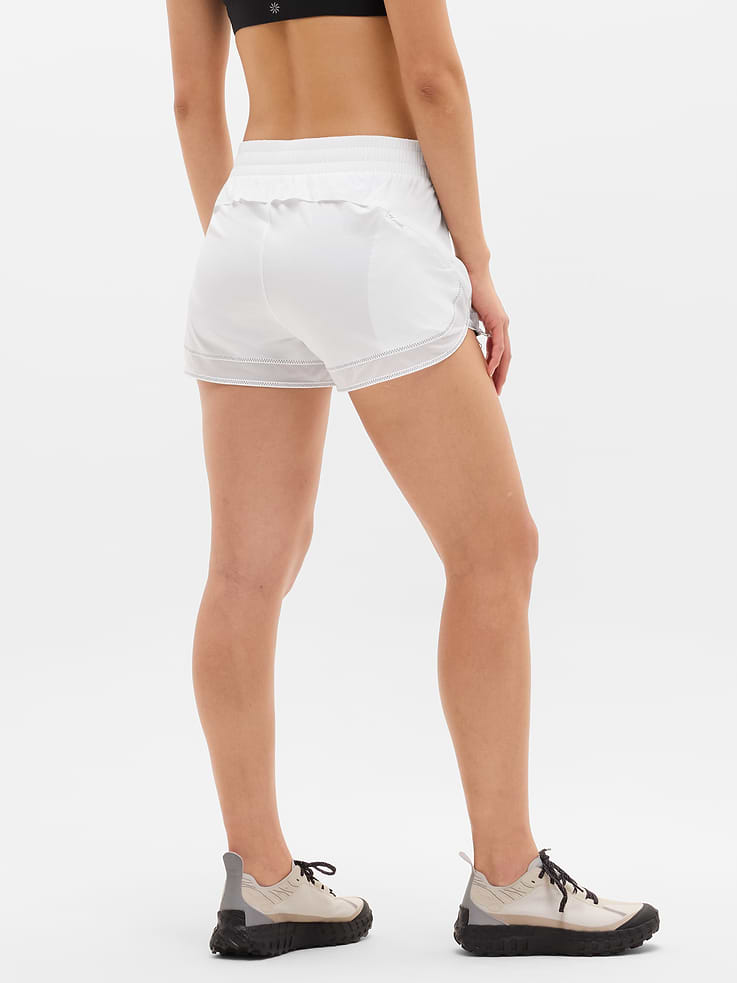 Image number 3 showing, Mesh Racer Run Mid Rise 4" Short