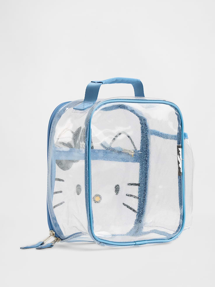 Image 2 of 3, Kids Hello Kitty Clear Lunch Bag